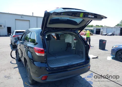 2019 Toyota Highlander Hybrid Xle из США, поврежденный, VIN 5TDJGRFH7KS069480